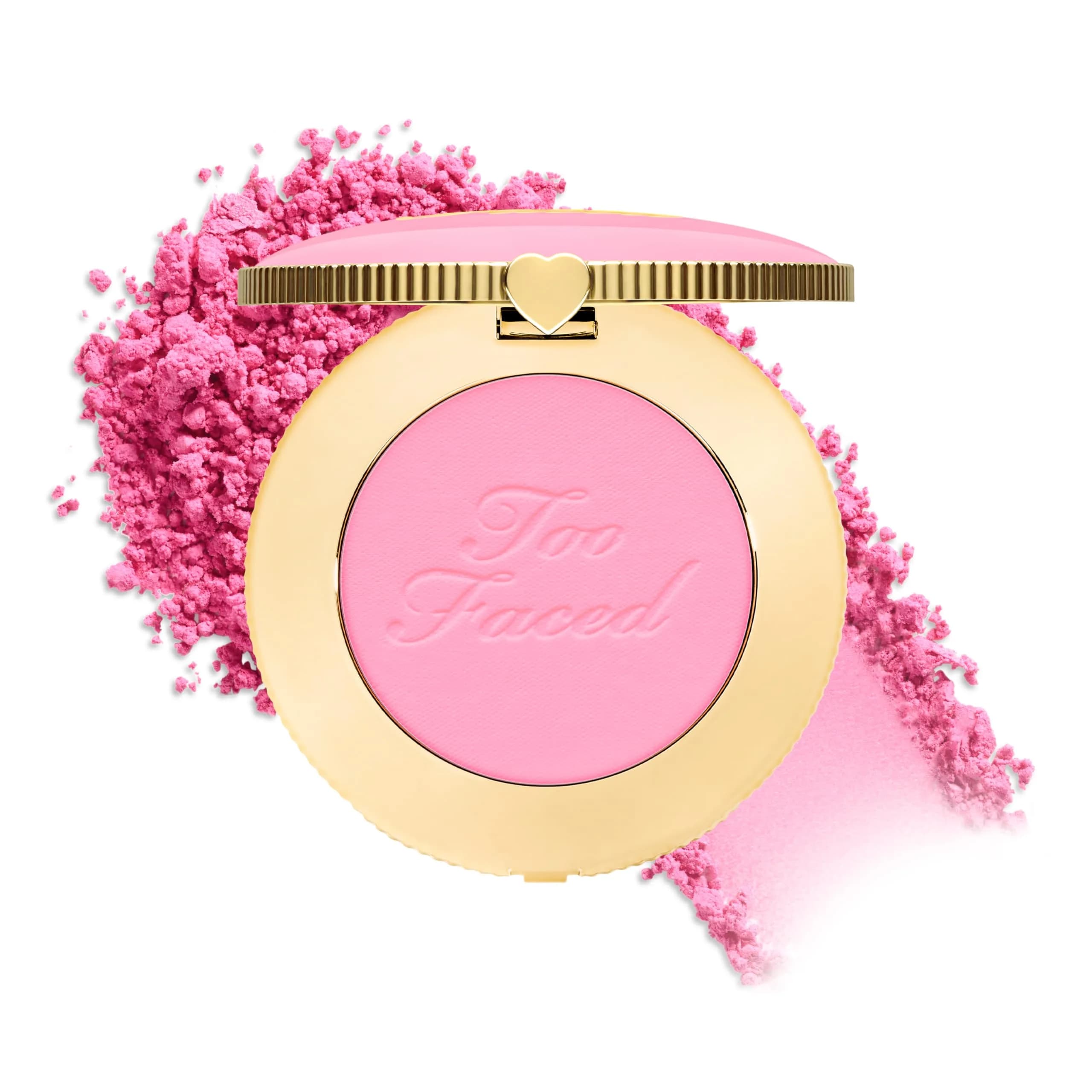 Too Faced Cloud Crush Blurring Blush | Velvety Powder Blush for Cheeks with High-Pigment Formula | 93% Naturally Derived Ingredients, Vegan & Cruelty-Free, Candy Clouds, 0.17 Ounce - main product image