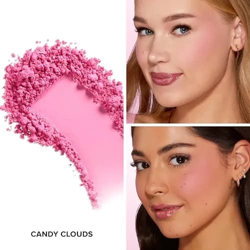 Too Faced Cloud Crush Blurring Blush | Velvety Powder Blush for Cheeks with High-Pigment Formula | 93% Naturally Derived Ingredients, Vegan & Cruelty-Free, Candy Clouds, 0.17 Ounce thumbnail 2