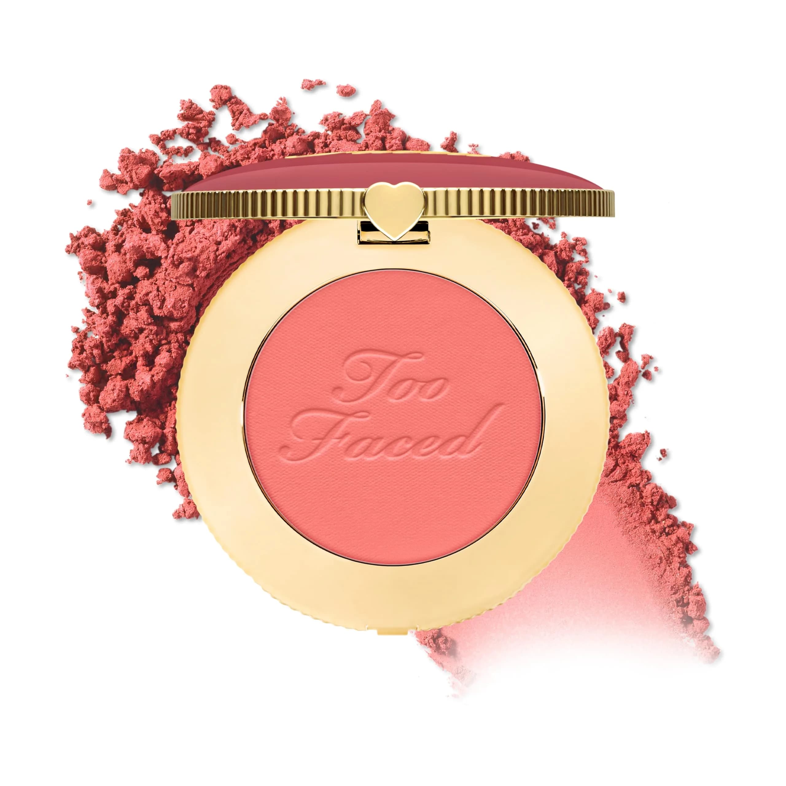 Too Faced Cloud Crush Blurring Blush | Velvety Powder Blush for Cheeks with High-Pigment Formula | 93% Naturally Derived Ingredients, Vegan & Cruelty-Free, Golden Hour, 0.17 Ounce — 03 Head in the Clouds (Dusty Muted Rose)
