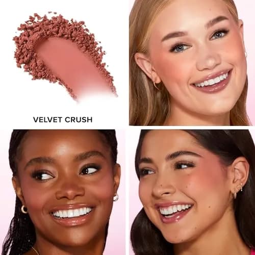 Too Faced Cloud Crush Blurring Blush | Velvety Powder Blush for Cheeks with High-Pigment Formula | 93% Naturally Derived Ingredients, Vegan & Cruelty-Free, Velvet Crush, 0.17 Ounce thumbnail 2