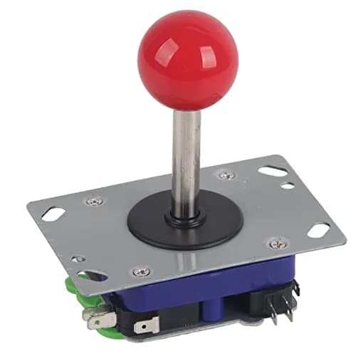 Akozon Classic Arcade Joystick Controller with Adjustable Ball and Long Handle for Competition Style Gaming, 240g (0.53 lb) thumbnail 1