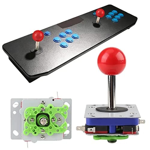 Akozon Classic Arcade Joystick Controller with Adjustable Ball and Long Handle for Competition Style Gaming, 240g (0.53 lb) thumbnail 6
