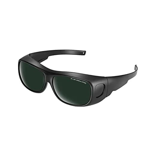LPSAFP IPL Laser Safety Glasses 200nm-2000nm Dark Green | Protective Eyewear for Hair Removal & Cosmetology thumbnail 1
