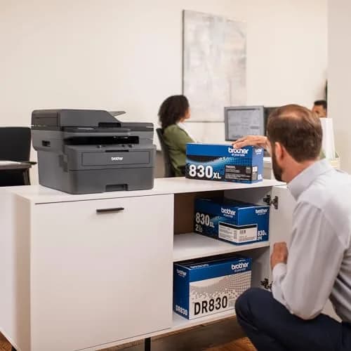 Brother Genuine TN830XL 2PK Black High Yield Toner Cartridge 2-Pack | Prints up to 6,000 Pages Total thumbnail 7