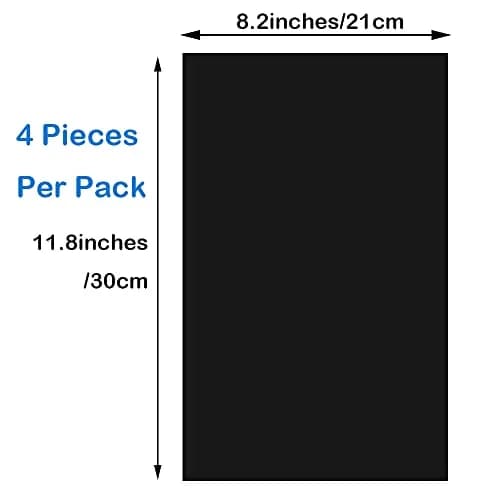 Luenir Light Dimming Stickers 8.2x11.8 in | Light Blocking Film for Electronics, Alarm Clock, Monitor, 4 Pieces thumbnail 2