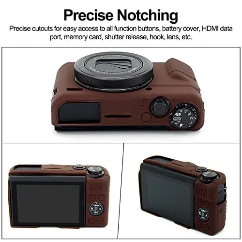Easy Hood G7X Mark II Case | Soft Silicone Camera Cover for Canon Powershot G7X II thumbnail 5