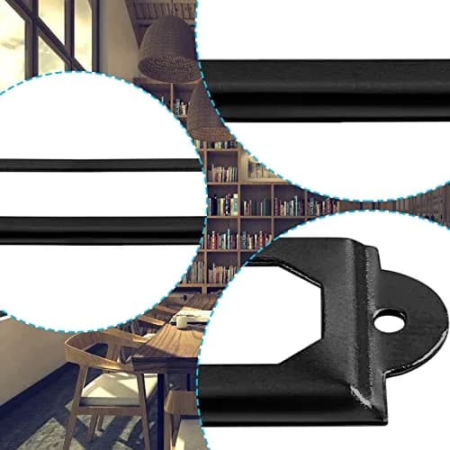suiwotin Metal Label Holder, 60mm x 17mm | Rustproof, Corrosion Resistant, File Drawer Label Frames thumbnail 4