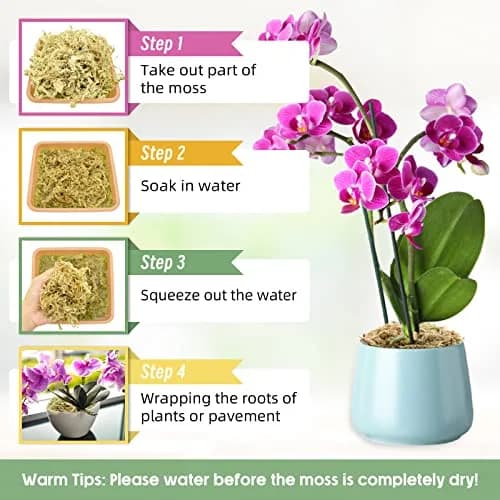 Legigo 4.4LB Sphagnum Moss for Plants | Moisture Retention & Root Growth Support thumbnail 4