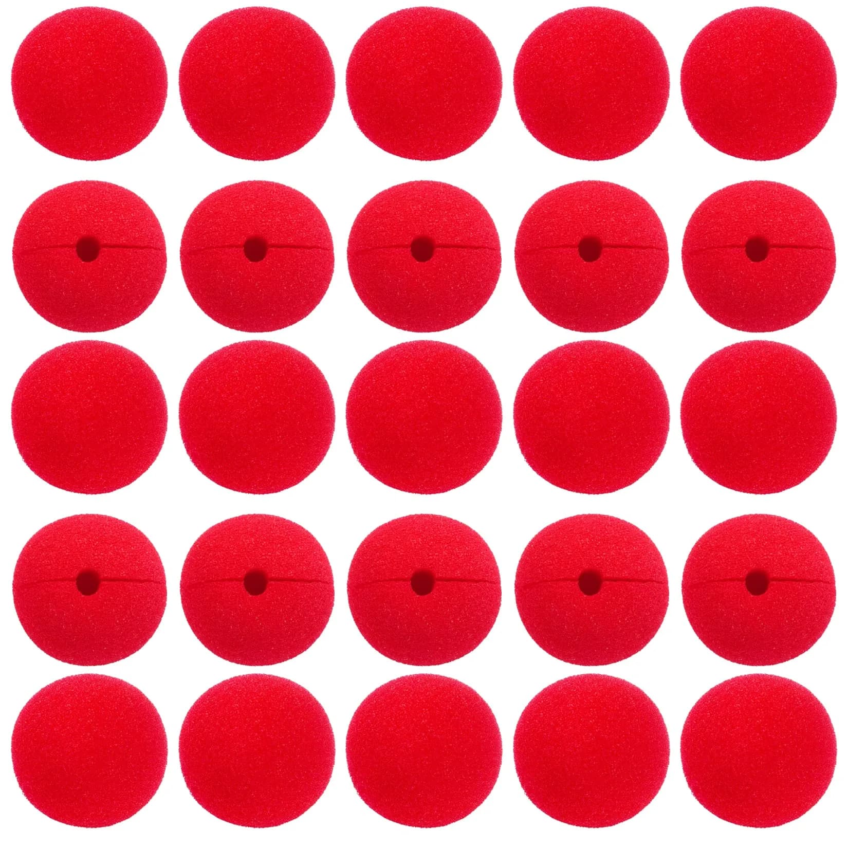 jiebor Red 25PCS Clown Nose Accessories | 5 cm (2 inches) - main product image