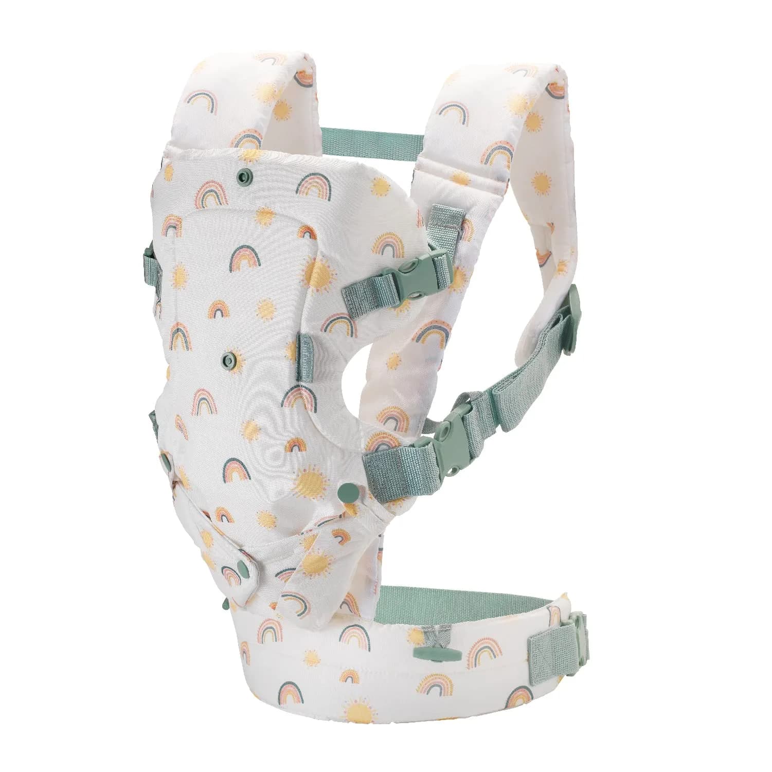 Infantino Flip 4-in-1 Baby Carrier Convertible Ergonomic, Rainbow | Adjustable, 8-32 lbs, 4 Carry Modes thumbnail 9