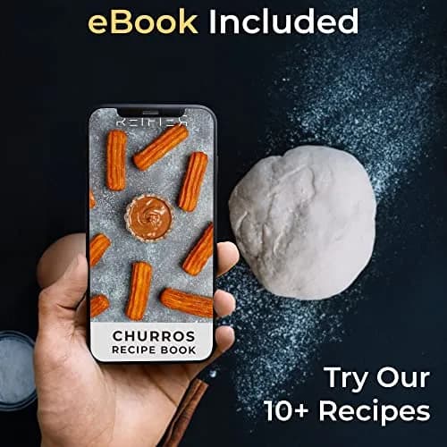 Reifier Churrera Churro Maker Machine - 8 Discs | Easy to Use & Dishwasher Safe thumbnail 4