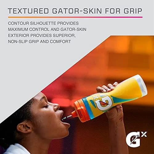 Gatorade Gx Refillable Squeeze Bottle 30 Oz (887 ml) | Customizable Hydration for Athletes thumbnail 7