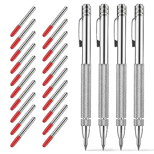 Glieskir Tungsten Carbide Scriber Set with Magnet & 20 Tips | Precision Metal & Glass Marking Tool thumbnail 1
