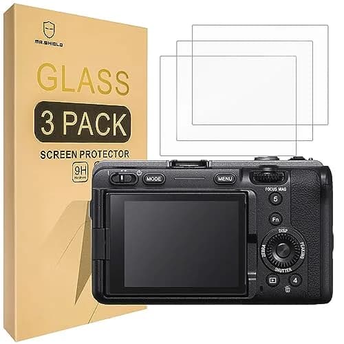 Mr.Shield 3-Pack Tempered Glass Screen Protector for Sony Alpha FX3 ILME-FX3/FX3A | 9H Hardness, 99.99% Clarity thumbnail 1