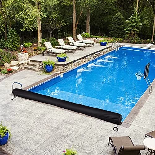 Tlswshsy 18ft Pool Solar Reel Cover | Heavy Duty Woven Polyethylene for All-Weather Protection thumbnail 7