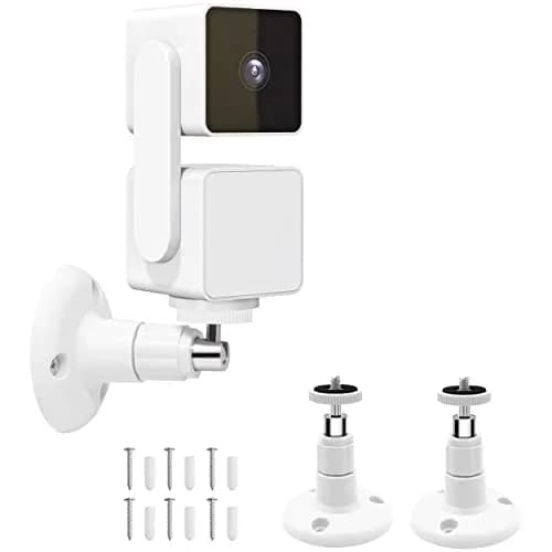Pefecon Wyze Camera Mount, Wall Mount for Wyze Cam Pan V3 & V4 | Adjustable Indoor/Outdoor Support thumbnail 1