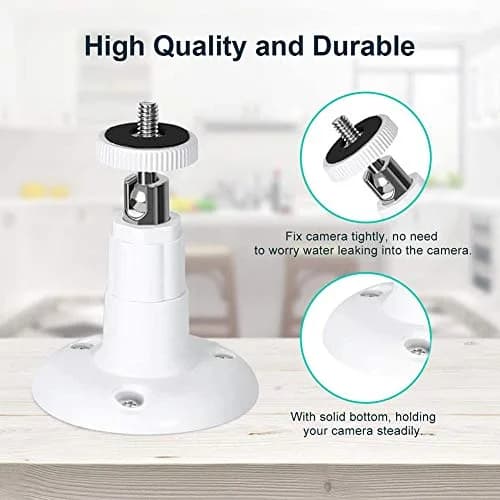 Pefecon Wyze Camera Mount, Wall Mount for Wyze Cam Pan V3 & V4 | Adjustable Indoor/Outdoor Support thumbnail 8
