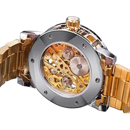 FORSINING Retro Skeleton Automatic Watch 40mm (1.57in) | Diamond Embellished Mechanical Wristwatch thumbnail 4