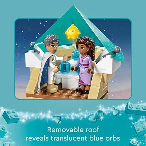 LEGO Disney Wish: King Magnifico’s Castle 43224 Building Toy Set | 613 Pieces for Kids 7+ thumbnail 4
