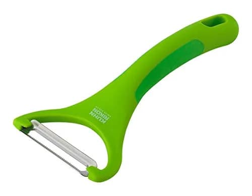 Kuhn Rikon Auto Safety LidLifter Can Opener & Piranha Y Peeler Set, Black & Green thumbnail 5