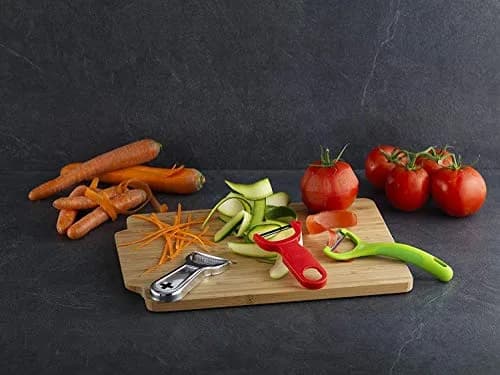 Kuhn Rikon Auto Safety LidLifter Can Opener & Piranha Y Peeler Set, Black & Green thumbnail 7