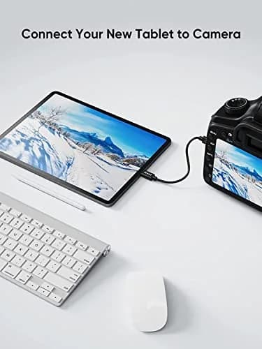 CableCreation Short USB C to Micro USB Cable 0.2M (0.65 FT) 2-Pack | 480Mbps OTG Data Transfer thumbnail 4