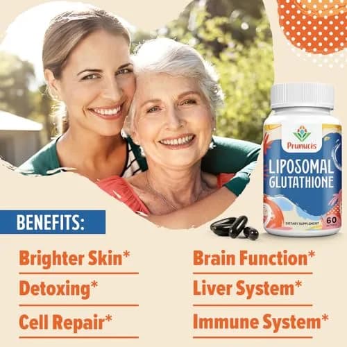 Prunucis Liposomal Glutathione 120 Softgels | High Absorption, Antioxidant Support thumbnail 7