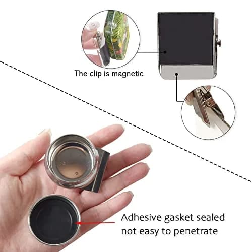 Qianshan Portable Travel Watercolor Palette, 12-Well Mini Metal Tin Box for Artists (60mmx47mmx15mm) thumbnail 4