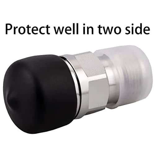 Whisary 4.3-10 Mini DIN Female to N Female Adapter 50 Ohm | RF Applications thumbnail 6