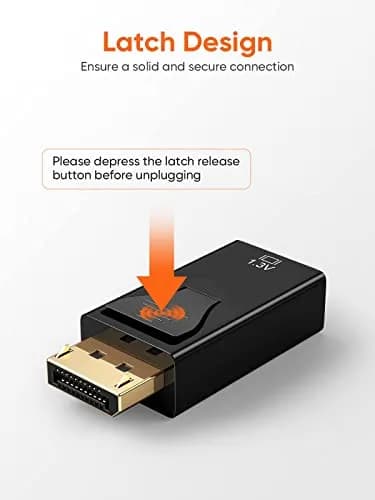 CableCreation Active DisplayPort to HDMI Adapter 5 Pack, 1080P DP to HDMI | Unidirectional Gold-Plated Connector thumbnail 5