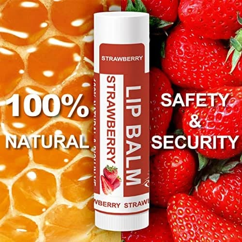 Yopela 28 Pack Natural Lip Balm with Vitamin E & Coconut Oil | Moisturizing & Soothing thumbnail 5