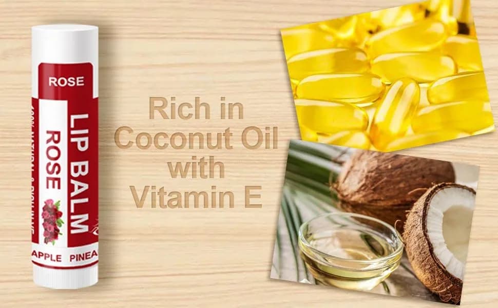 Yopela 28 Pack Natural Lip Balm with Vitamin E & Coconut Oil | Moisturizing & Soothing thumbnail 8