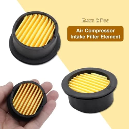 Joyangy 2-Pack 1/2" G (BSP Parallel) 20mm Air Compressor Intake Filter Muffler | Noise Reduction & Dust Blocking thumbnail 4