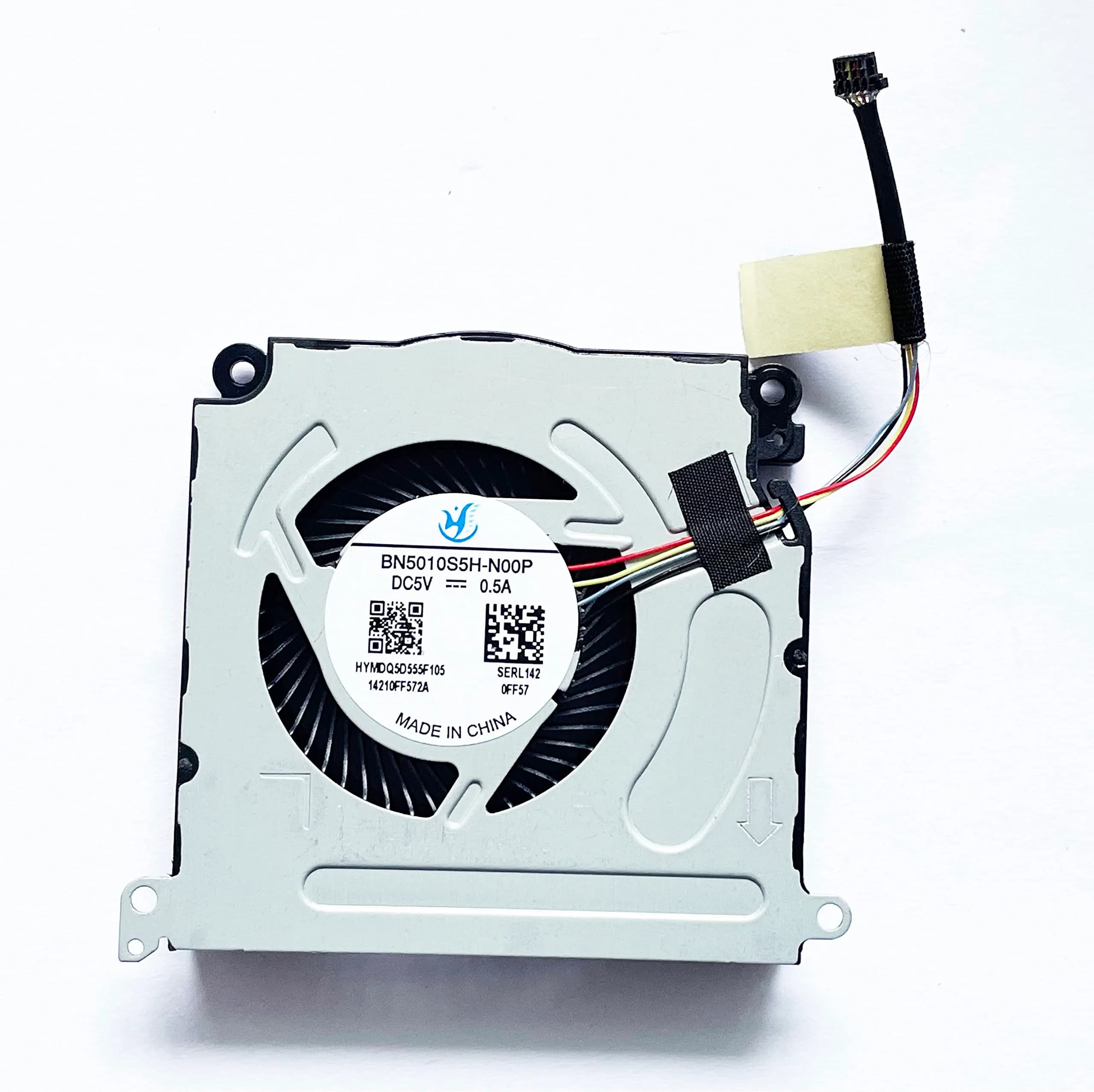 Fleshy Leaf CPU Cooling Fan Replacement for Steam Deck Series | 5V 2.5W, Compatible with Q1 256GB & Q2 512GB