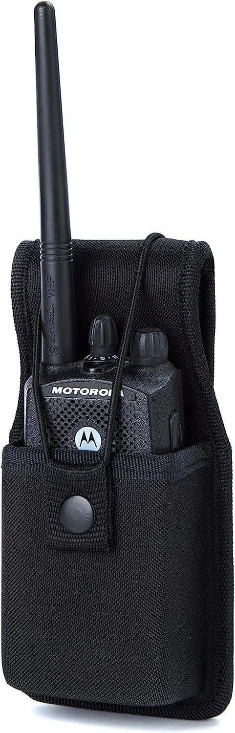 LUITON Universal Radio Case 4-Pack | Tactical Nylon Holster with Belt Clip for Motorola MT500, MT1000, MTS2000 & Similar Models thumbnail 2