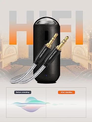 CableCreation 3Pack 3.5mm Aux Cable 6FT/1.8m | Gold Plated Audio Cord for All Devices thumbnail 4