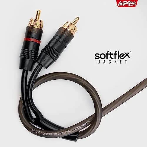 Install Link RCA Audio Cable 12ft | OFC 2-Male Stereo Subwoofer & TV thumbnail 5