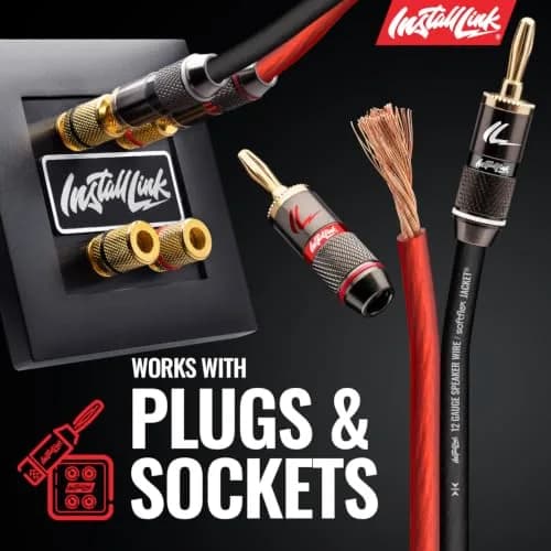 Install Link 12 AWG Gauge Speaker Wire Cable 100 Feet (30.5m) | Premium CCA for Home Theater & Car Audio thumbnail 5
