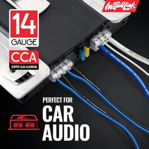 Install Link 14 AWG Gauge Speaker Wire 30.5m (100 Feet) | CCA for Home Theater & Car Audio thumbnail 4
