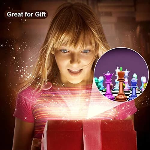 Endoto 3D Chess Piece Resin Mold Set, 32 Pieces Full Size Silicone Casting Kit | For Epoxy Resin & Home Decor thumbnail 3