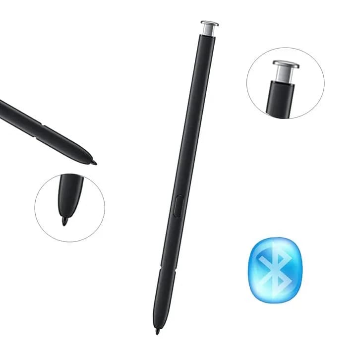 Alovexiong S22 Ultra S Pen Stylus with Bluetooth for Samsung Galaxy S22 Ultra 5G (Phantom White) | Replacement S Pen with Remote Control thumbnail 3