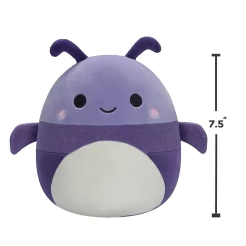 Squishmallows Axel Purple Beetle Plush 20 cm (7.5 in) | ASTM-Tested Toy Figure thumbnail 2