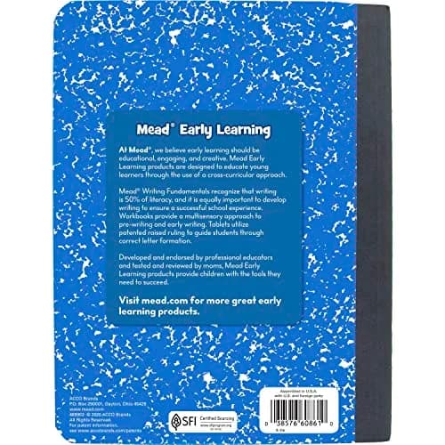 Mead Primary Composition Book, Grades K-2, 7-1/2" x 9-3/4" | Primary Ruled Handwriting Practice (70-120c) thumbnail 8