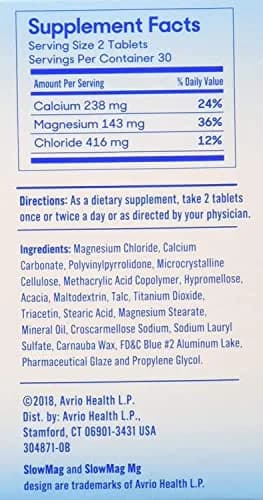 Slow-Mag Magnesium Chloride with Calcium 120 Count thumbnail 4