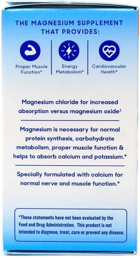 Slow-Mag Magnesium Chloride with Calcium 120 Count thumbnail 11