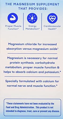 Slow-Mag Magnesium Chloride with Calcium 120 Count thumbnail 3