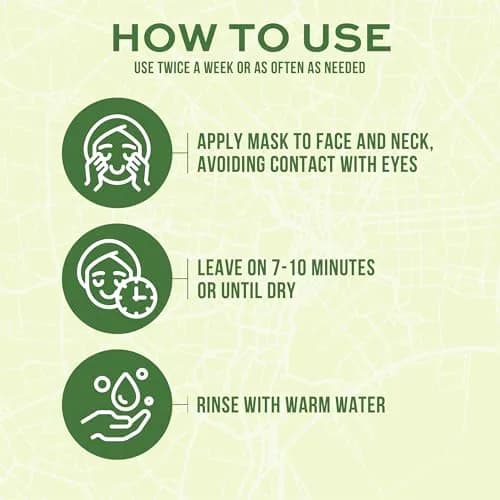 Freeman Matcha 175 ml Skin Treatment Mask | Detox & Calm Skin, Vegan, Cruelty-Free thumbnail 4
