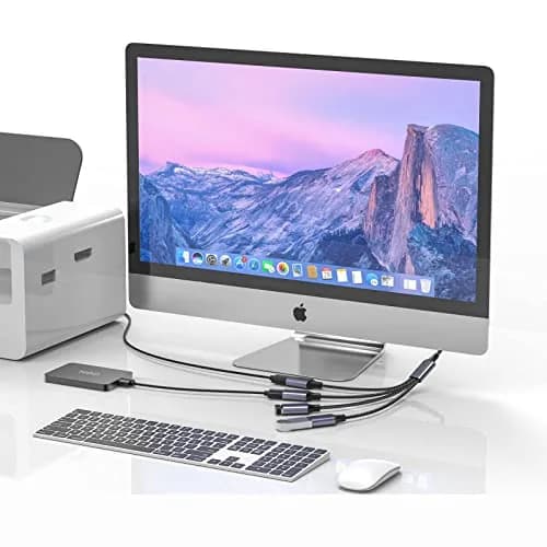 Fidioto USB Y Splitter 1 Male to 4 Female 1.2m (4ft) | Expands 1 USB-A Port to 4 for Data & Charging thumbnail 6