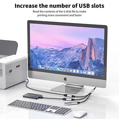 Fidioto USB Splitter Y Cable, 10in Dual USBA Ports, Data & Power Extender for Mac, Laptop, PC, Xbox Series X/S, PS4, PS5 thumbnail 8