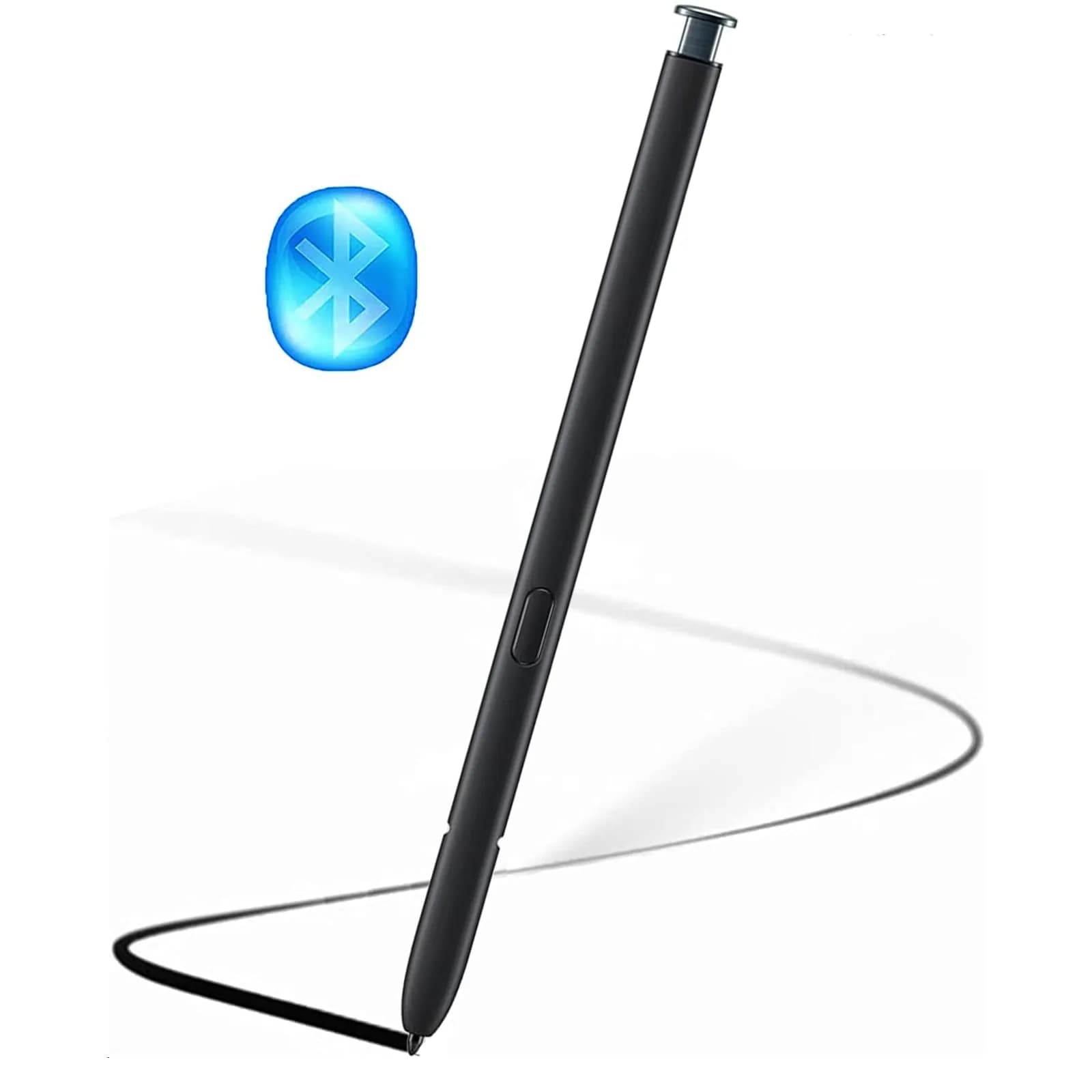 PCTC Replacement S Pen for Samsung Galaxy S22 Ultra 5G SM-S908 | Black, Bluetooth Remote Control — Green